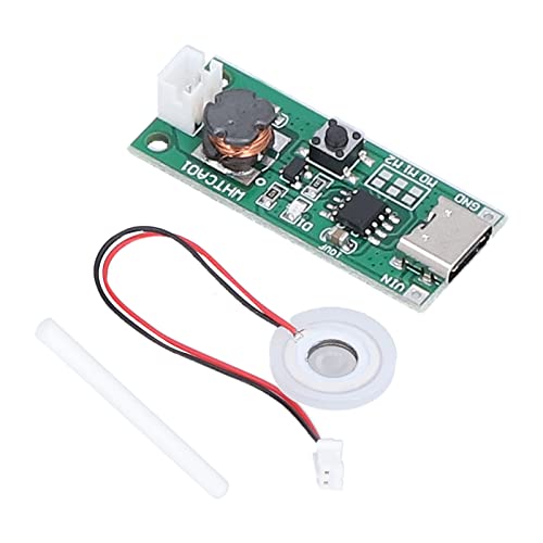 ViaGasaFamido Zerstäuber-Treibermodul-Kit, 108 kHz Ultraschall-DIY-Frequenzplatine für Aromatherapie, USB-Luftbefeuchter von ViaGasaFamido