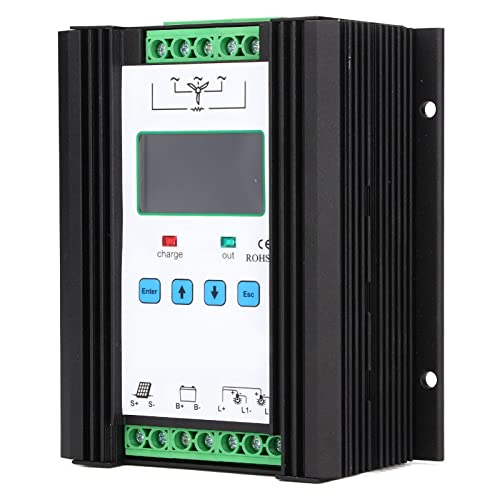Wind-Solar-Hybrid-Regler, 12 V 24 V 600 W Wind-Solar-Hybrid-Controller LCD-Display PWM Intelligenter Laderegler, Generatoren und Tragbare Stromversorgung Wind-Solar-Hybrid-Regler, 12 V 24 V 600 W Wind-Solar-Hybrid-Controller LCD-Display PWM Intelligenter Laderegler, Generatoren und Tragbare Stromversorgung von ViaGasaFamido