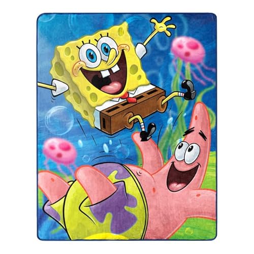 Spongebob Squarepants Silky Soft Throw Blanket. von Nickelodeon