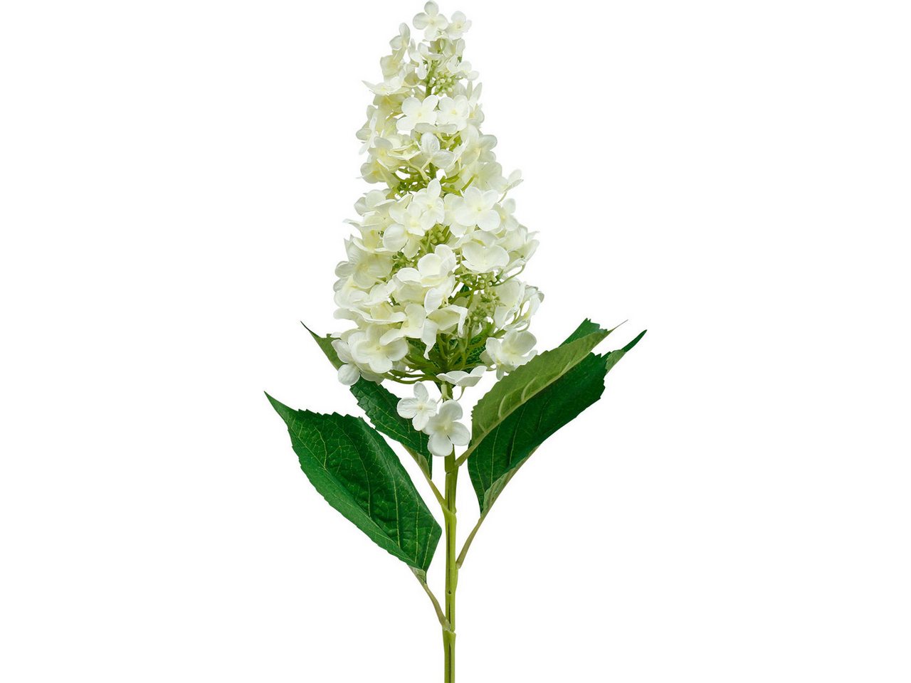 Kunstblume Rispenhortensie Cremeweiß Künstliche Blumen Seiden Hortensie, Viana von Viana