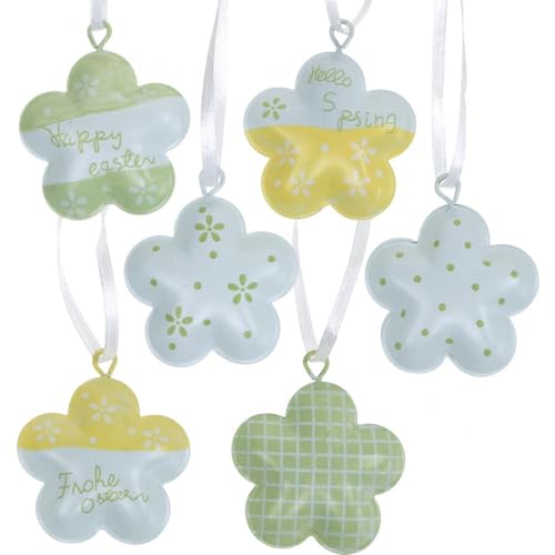 Metallblumen zum Hängen für Frühlingsdeko und Osterdekoration von Viana