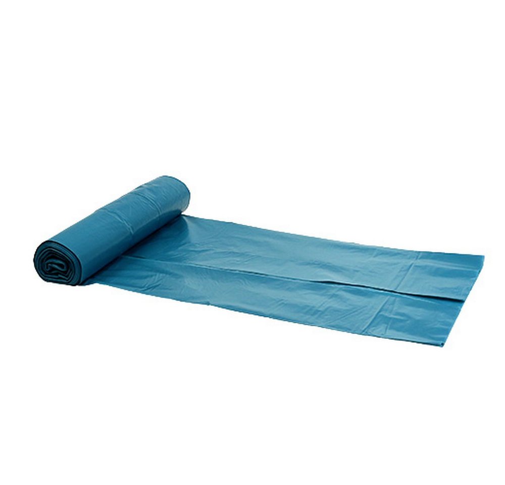 Viana Bastelband Müllsäcke 120L Blau 25 Stk. Abfallsäcke reißfest LDPE 70x110cm von Viana
