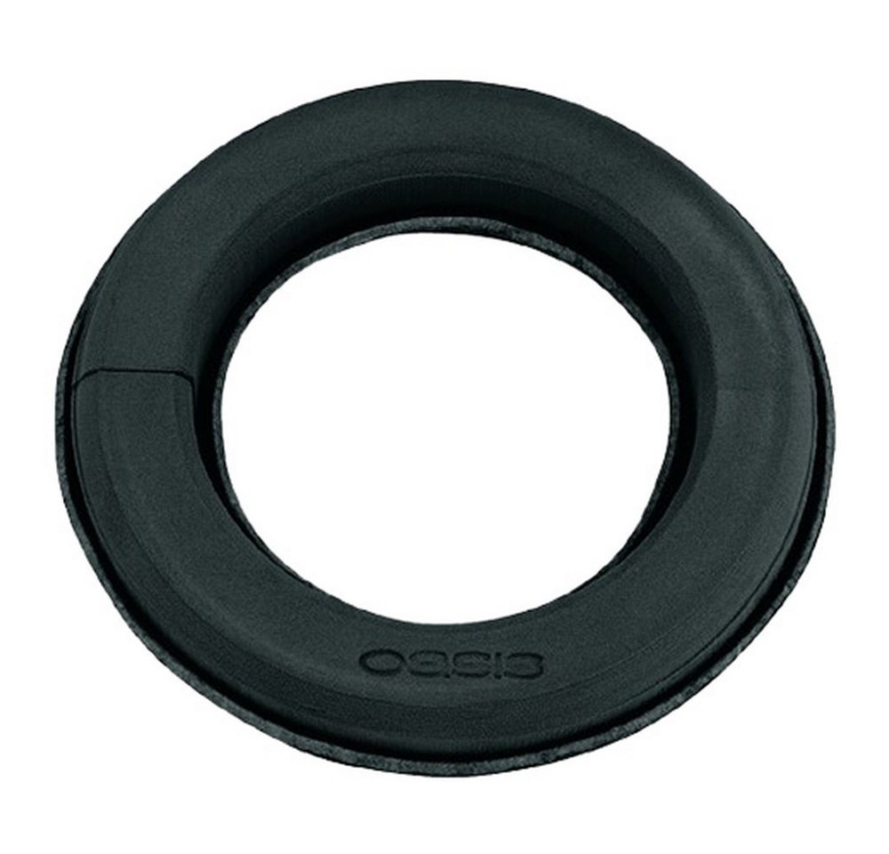 Viana Bastelnaturmaterial Steckschaum Ring Schwarz mit Unterlage 32cm Ø, umweltfreundlich, für von Viana