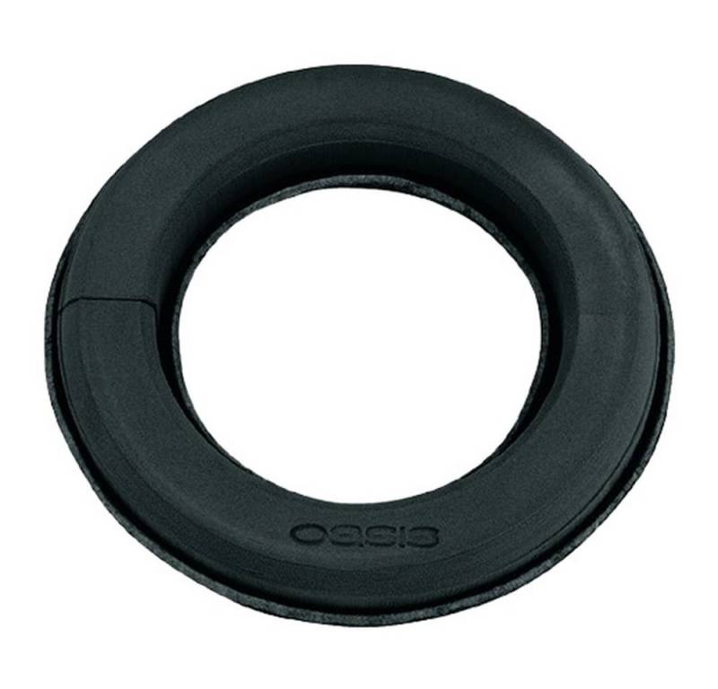 Viana Bastelnaturmaterial Steckschaum Ring Schwarz mit Unterlage 32cm Ø, umweltfreundlich, für von Viana