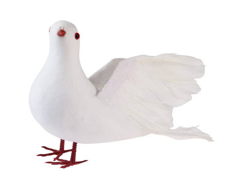 Viana Bastelnaturmaterial Traumhafte Hochzeitsdekoration mit stilvoller Taube für romantische von Viana