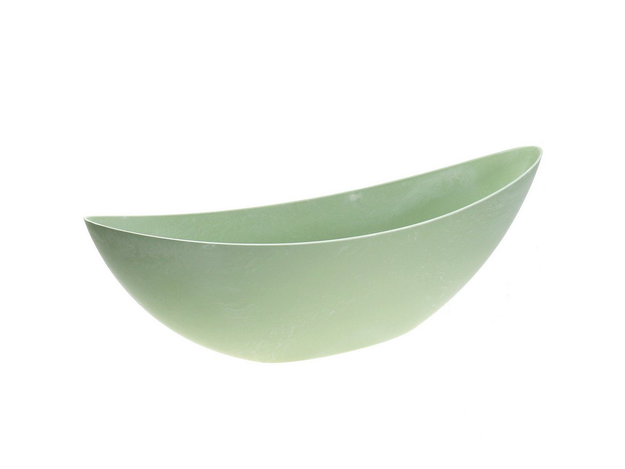Viana Blumentopf Deko-Schale Pflanzschale Pastellgrün 55cm x 14,5cm H17cm Pflanzgefäß von Viana