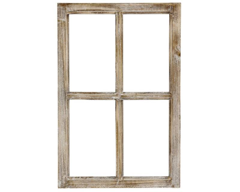 Viana Dekofigur Deko Fenster Rahmen Holzdeko Fensterrahmen rustikal Landhausstil von Viana