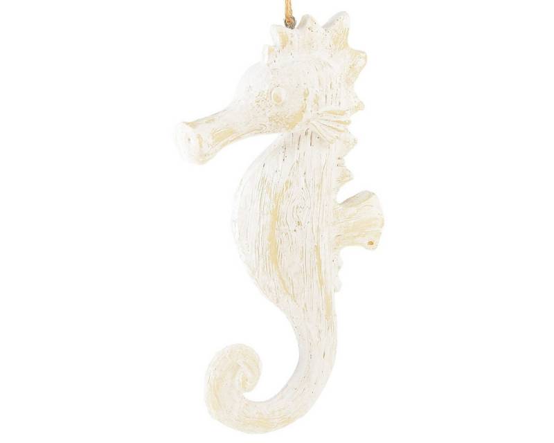 Viana Dekofigur Maritime Seepferdchen Hängedeko für Fenster und Garten von Viana