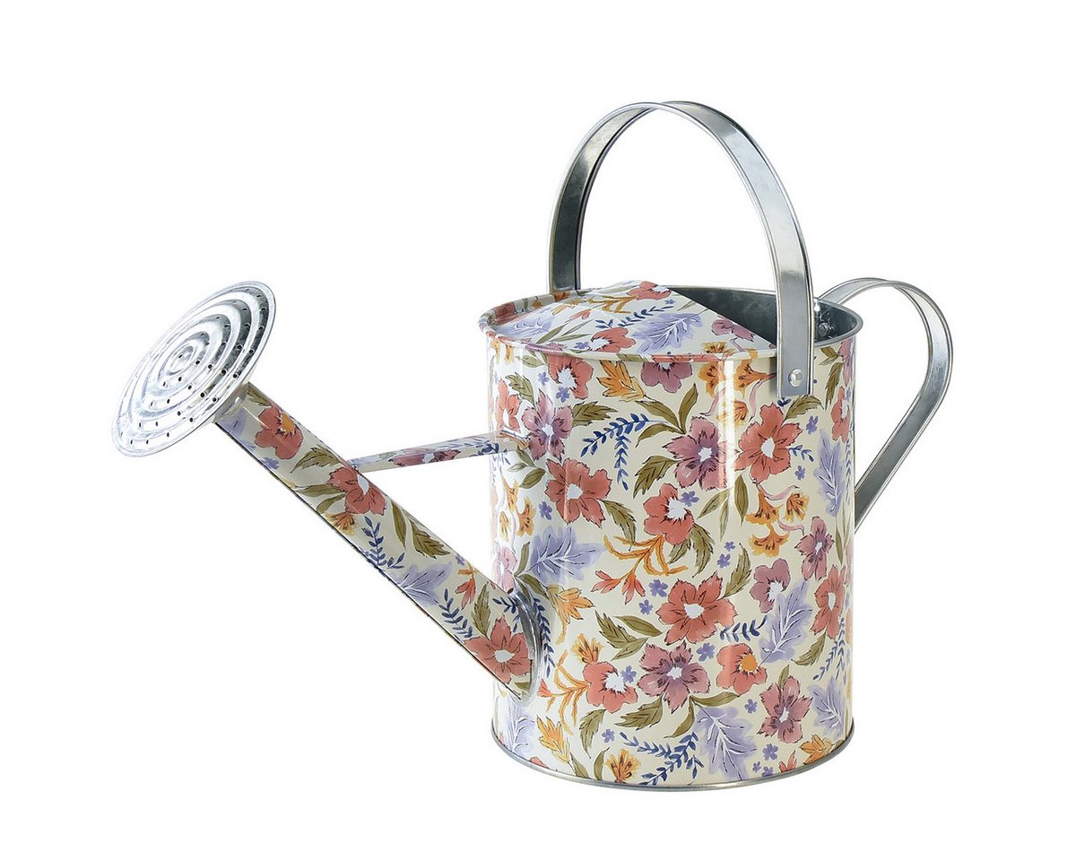 Viana Gießkanne Deko Gießkanne Metall Vintage Pflanzgefäß Blumen Ø18cm von Viana