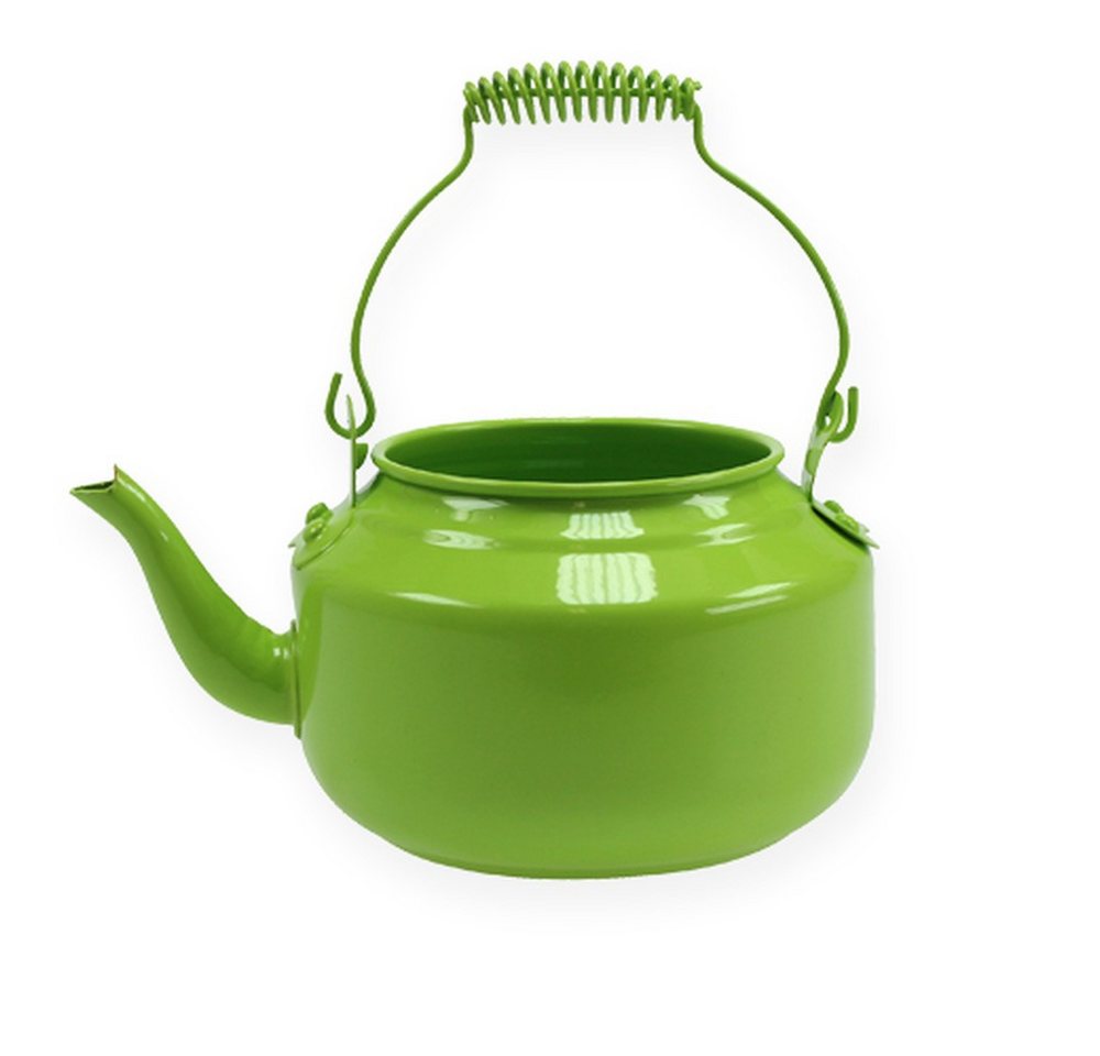 Viana Gießkanne Dekorative Teekanne als Blumenvase Nostalgie-Retro Stil von Viana