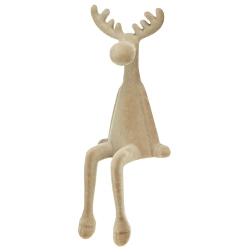 Viana Kantenhocker Elch Braun 31cm Weihnachtsdeko 3er Set Viana Kantenhocker Elch Braun 31cm Weihnachtsdeko 3er Set von Viana