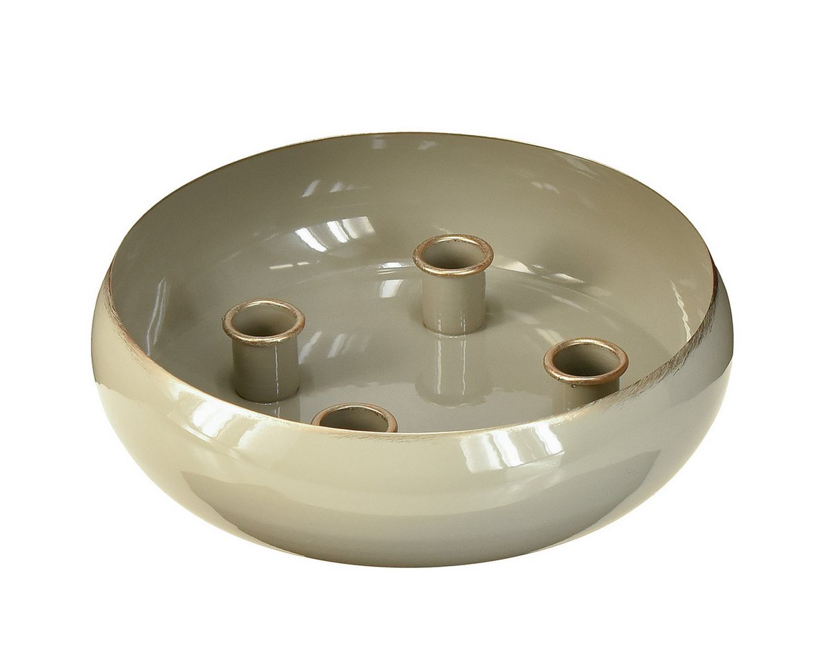 Viana Kerzenhalter Adventskerzenhalter Metall Grau Gold 4 Kerzen Stabkerzen Deko Viana Kerzenhalter Adventskerzenhalter Metall Grau Gold 4 Kerzen Stabkerzen Deko von Viana