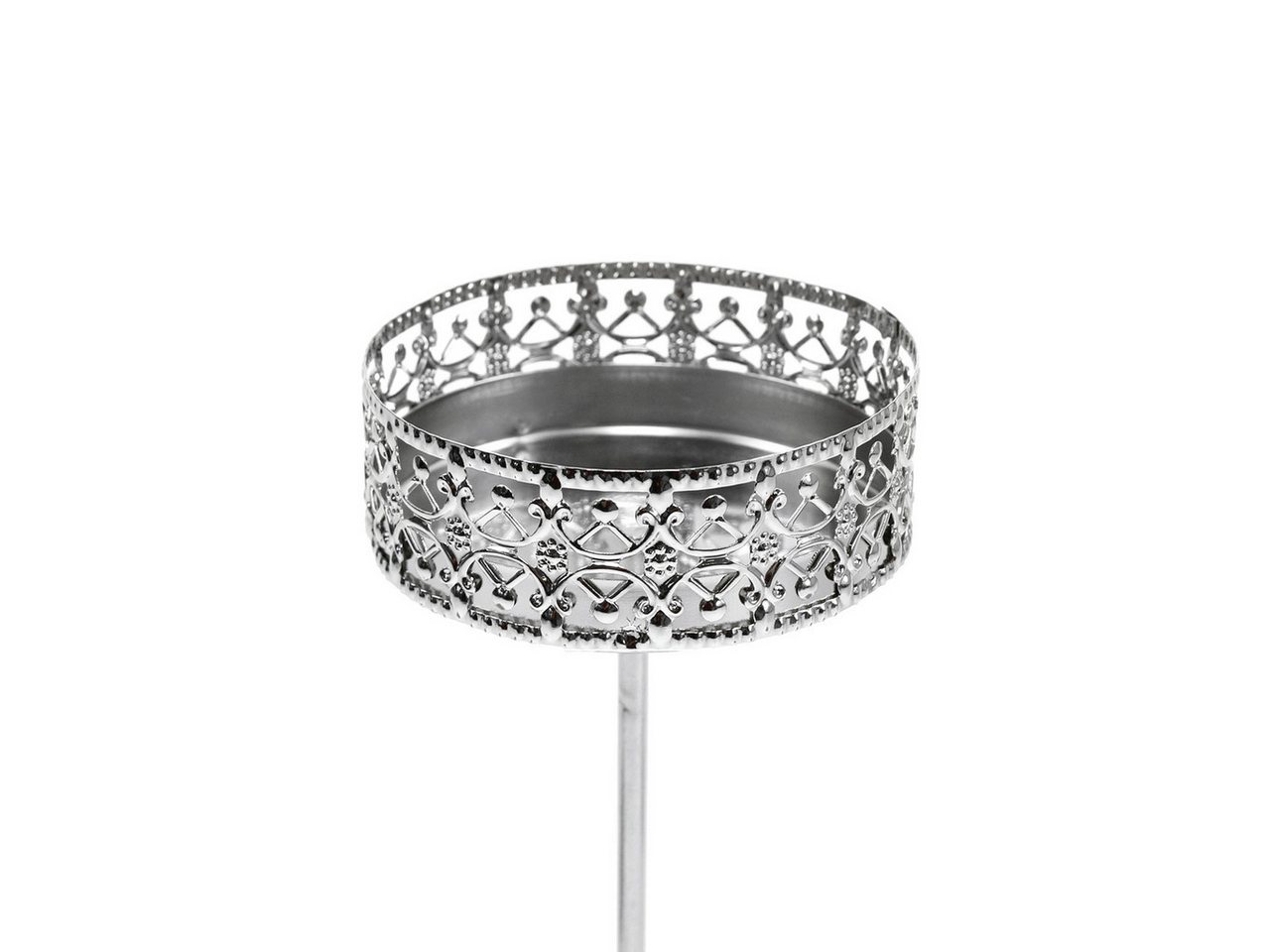 Viana Kerzenhalter Filigraner Kerzenhalter Stecker Antik-Optik Silber Ø6,4cm H12,5cm Set Viana Kerzenhalter Filigraner Kerzenhalter Stecker Antik-Optik Silber Ø6,4cm H12,5cm Set von Viana