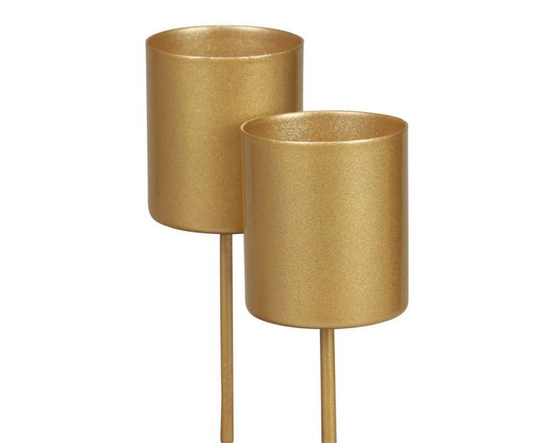 Viana Kerzenhalter Goldene Kerzenhalter Dorn Stecken Adventskranz Metall 4 Stk Viana Kerzenhalter Goldene Kerzenhalter Dorn Stecken Adventskranz Metall 4 Stk von Viana