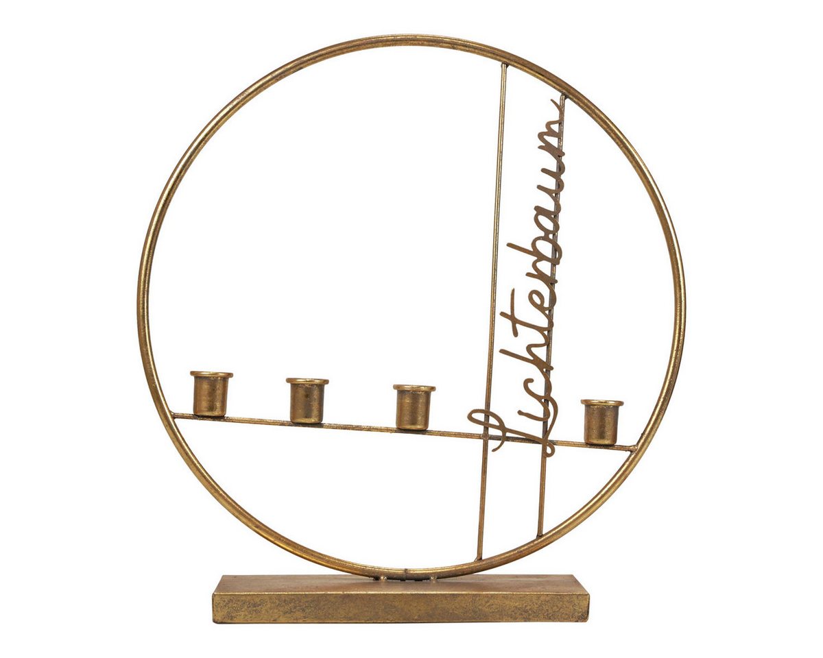 Viana Kerzenhalter Kerzenhalter Ring Metall Dekoration für Tisch und Fensterbank Viana Kerzenhalter Kerzenhalter Ring Metall Dekoration für Tisch und Fensterbank von Viana