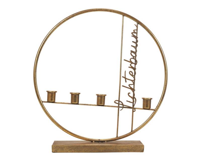 Viana Kerzenhalter Kerzenhalter Ring Metall Dekoration für Tisch und Fensterbank Viana Kerzenhalter Kerzenhalter Ring Metall Dekoration für Tisch und Fensterbank von Viana