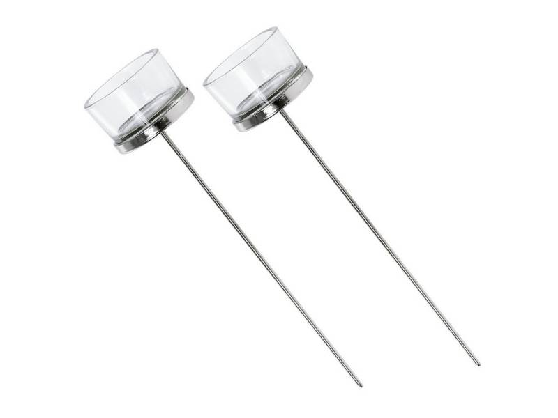 Viana Kerzenhalter Kerzenhalter mit Glas am Stab 4St - Deko Weihnachten Sommer Viana Kerzenhalter Kerzenhalter mit Glas am Stab 4St - Deko Weihnachten Sommer von Viana