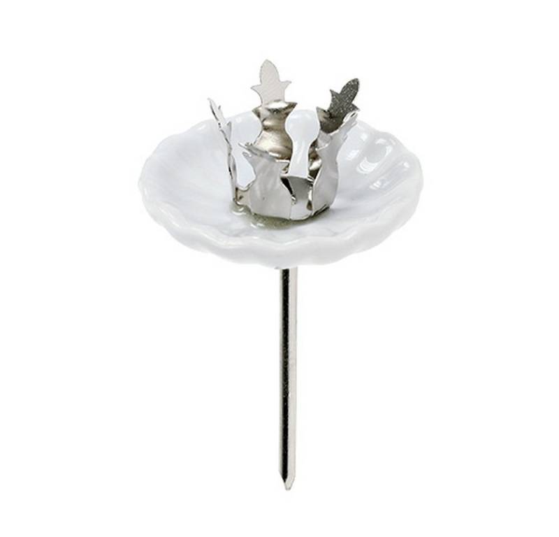 Viana Kerzenhalter Kronen-Kerzenhalter für festliche Tisch- und Adventsdeko von Viana