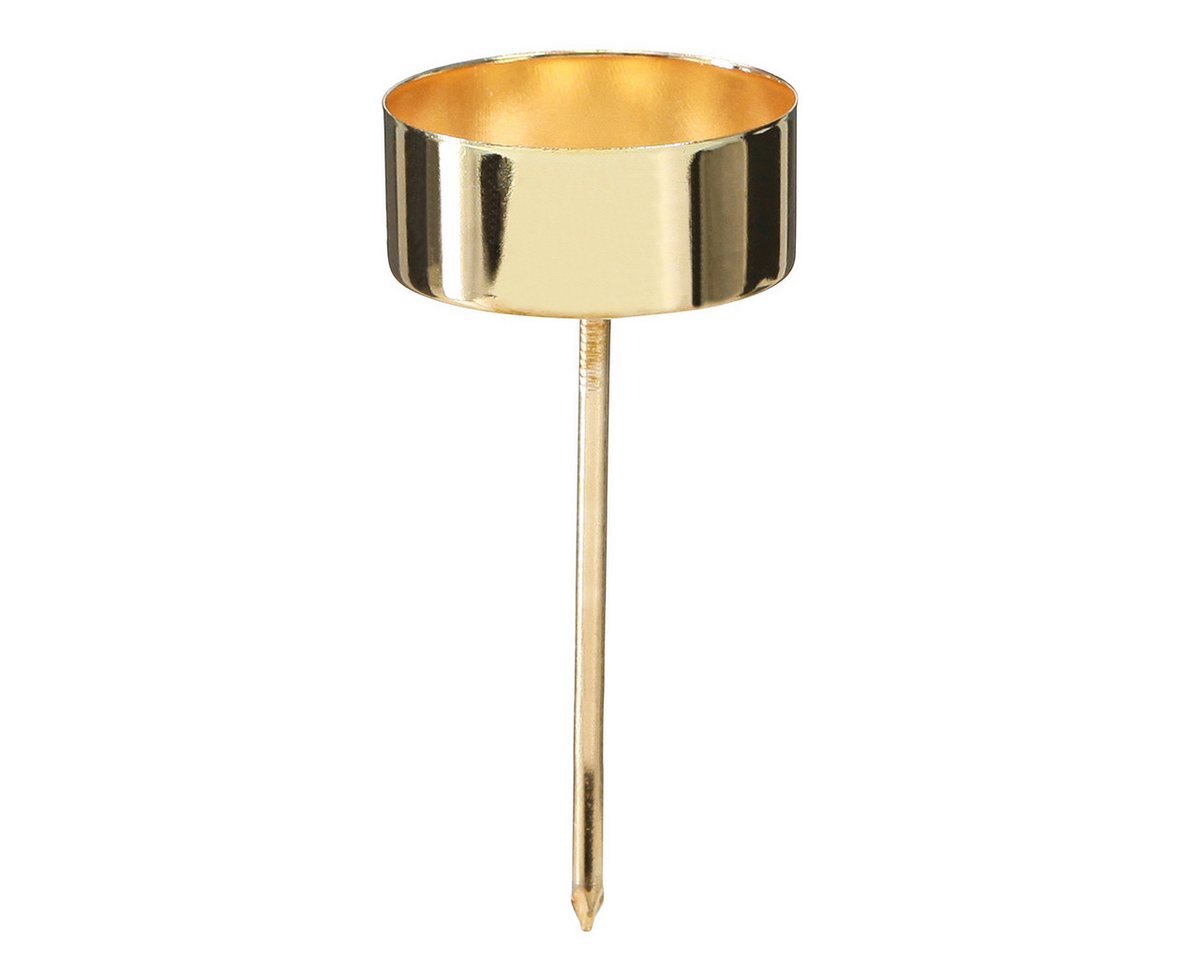 Viana Kerzenhalter Teelichthalter Steckbar Gold Metall 9cm 8St Deko Viana Kerzenhalter Teelichthalter Steckbar Gold Metall 9cm 8St Deko von Viana