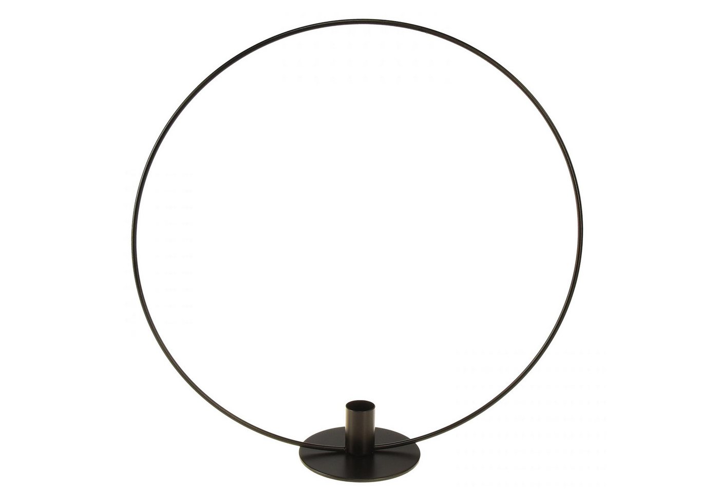 Viana Kerzenhalter Eleganter schwarzer Kerzenhalter Metall Dekoring Ø35cm – Viana Kerzenhalter Eleganter schwarzer Kerzenhalter Metall Dekoring Ø35cm – von Viana