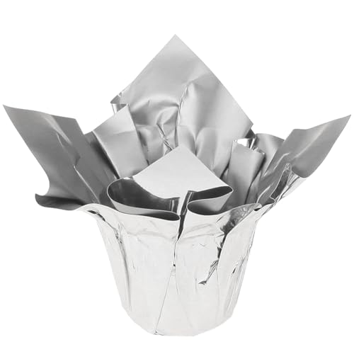 Viana Mini Übertopf Silber Deko Ø4,5cm H7cm 8St Geschenkset Viana Mini Übertopf Silber Deko Ø4,5cm H7cm 8St Geschenkset von Viana