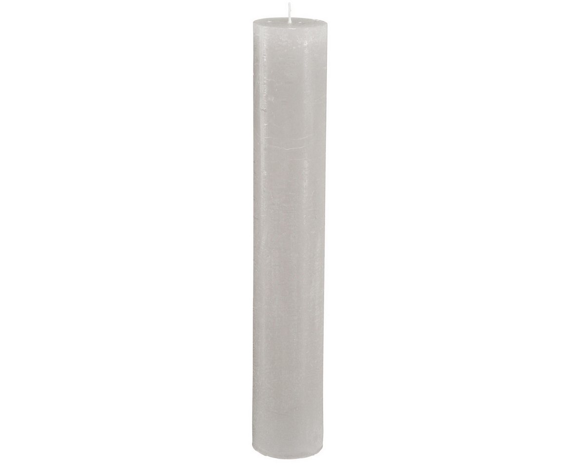 Viana Spitzkerze Stabkerzen Hellgrau 50x300mm 4er-Set - Elegante durchgefärbte Kerzen Viana Spitzkerze Stabkerzen Hellgrau 50x300mm 4er-Set - Elegante durchgefärbte Kerzen von Viana