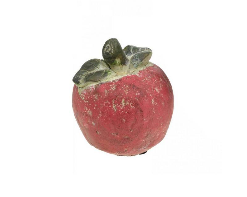 Viana Streudeko Herbst-Deko: Beton-Apfel Ø13cm - Tischdekoration, Gartenaccessoire von Viana