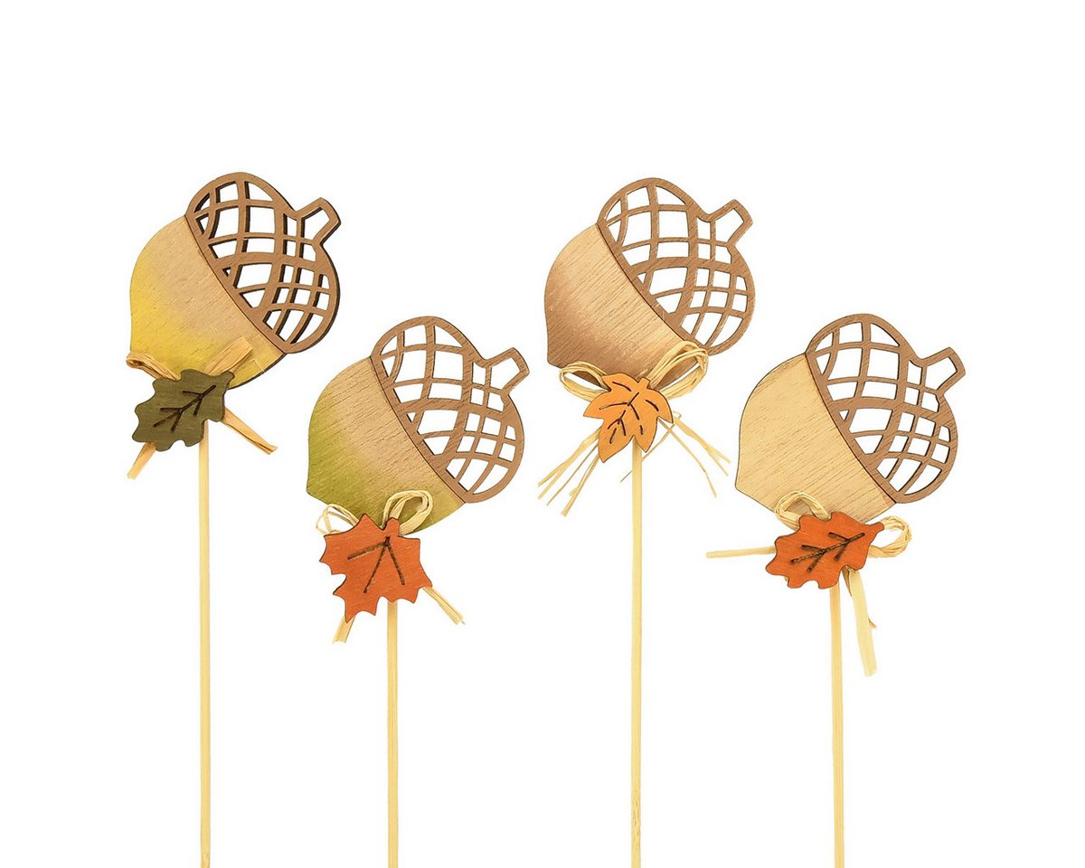Viana Streudeko Herbstliche Blumenstecker Holz Eicheln Deko Tischdeko Herbstdeko Viana Streudeko Herbstliche Blumenstecker Holz Eicheln Deko Tischdeko Herbstdeko von Viana