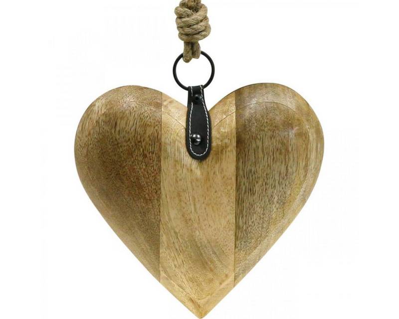 Viana Streudeko Holzdeko Herz zum Hängen, Hochzeit Valentinstag Muttertag von Viana