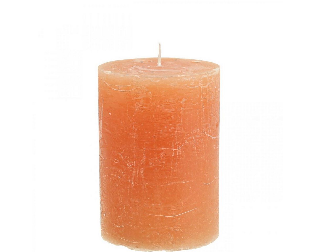 Viana Stumpenkerze Durchgefärbte Kerzen Orange Peach Stumpenkerzen 85×120mm 2er Set für Viana Stumpenkerze Durchgefärbte Kerzen Orange Peach Stumpenkerzen 85×120mm 2er Set für von Viana