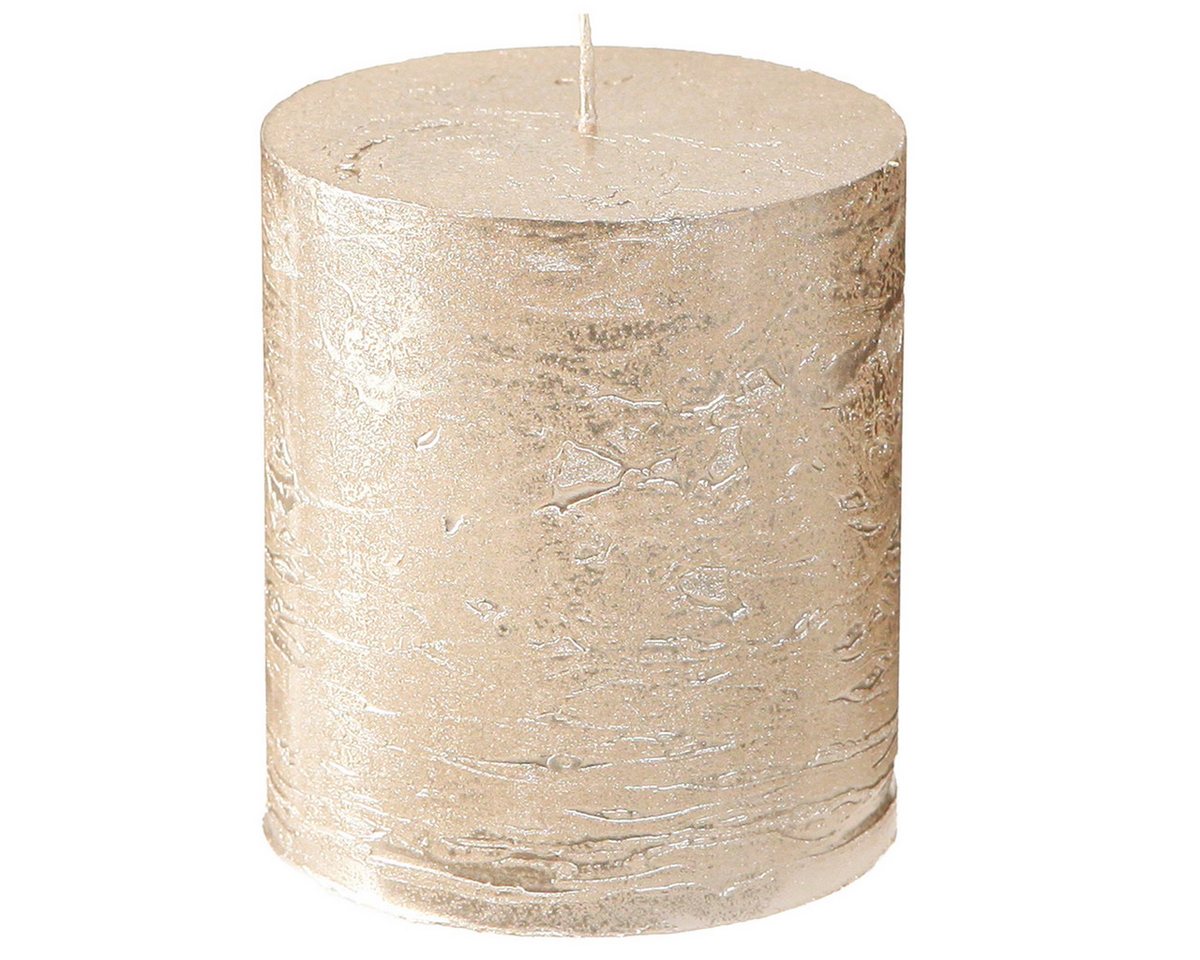 Viana Stumpenkerze Durchgefärbte Stumpenkerzen Platin 70x80mm, 4er Set, lange Viana Stumpenkerze Durchgefärbte Stumpenkerzen Platin 70x80mm, 4er Set, lange von Viana