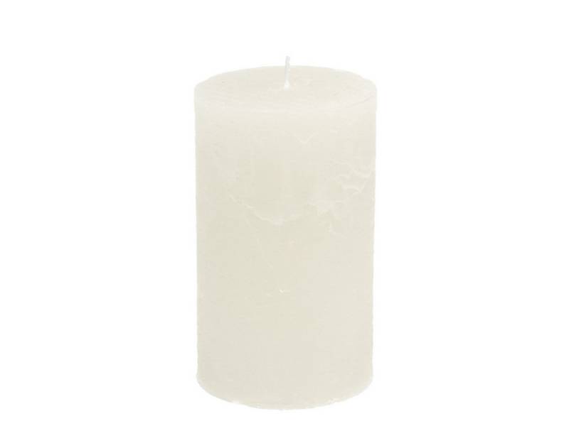 Viana Stumpenkerze Elegante Stumpenkerzen Weiß 85x150mm, 2er-Set, Hochwertiges Wachs von Viana