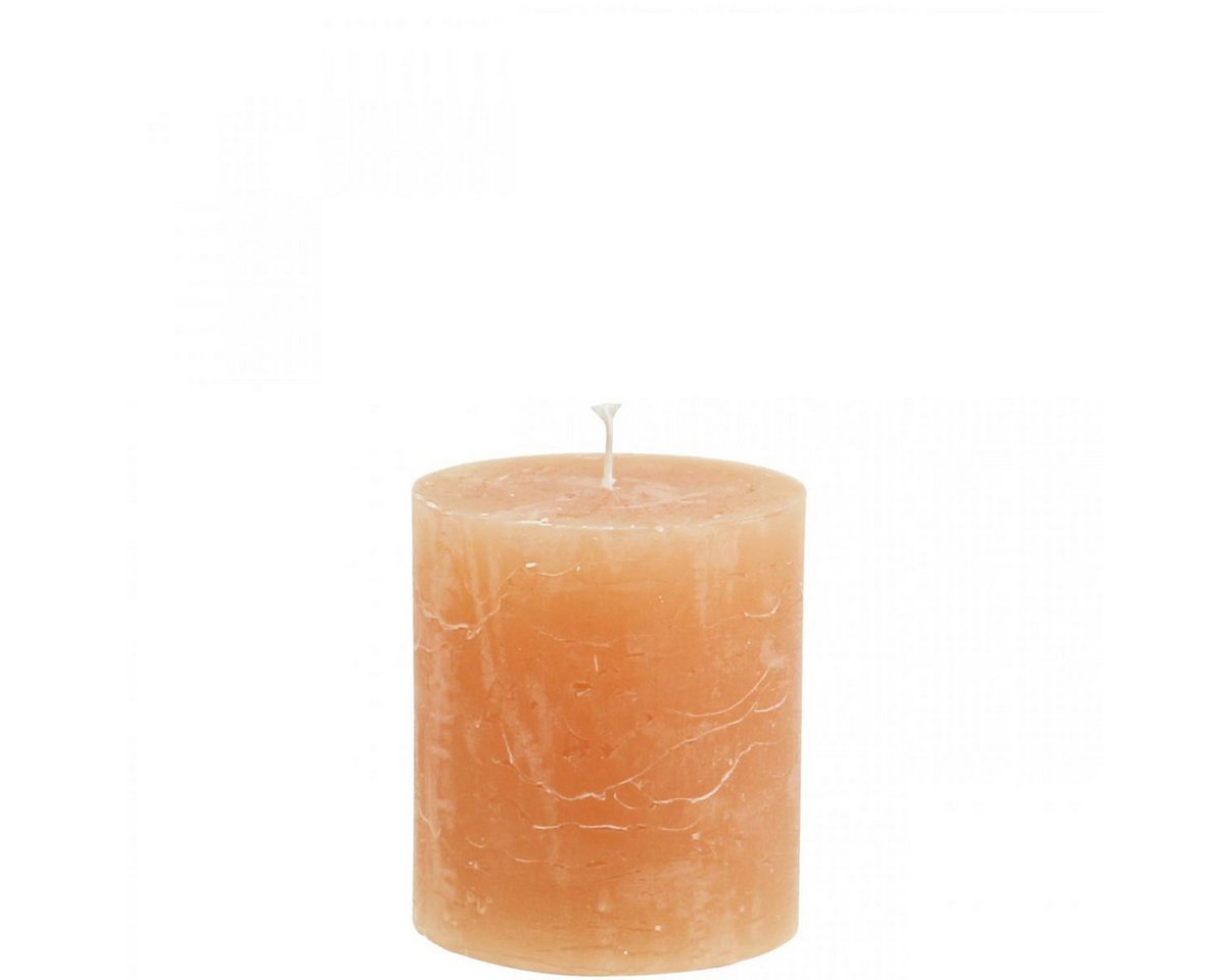Viana Stumpenkerze Durchgefärbte Kerzen Orange Peach Stumpenkerzen 70×80mm 4er Set Viana Stumpenkerze Durchgefärbte Kerzen Orange Peach Stumpenkerzen 70×80mm 4er Set von Viana