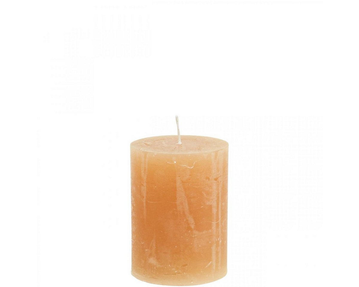 Viana Stumpenkerze Hochwertige durchgefärbte Stumpenkerzen Orange Peach 60x80mm Set 4 Viana Stumpenkerze Hochwertige durchgefärbte Stumpenkerzen Orange Peach 60x80mm Set 4 von Viana