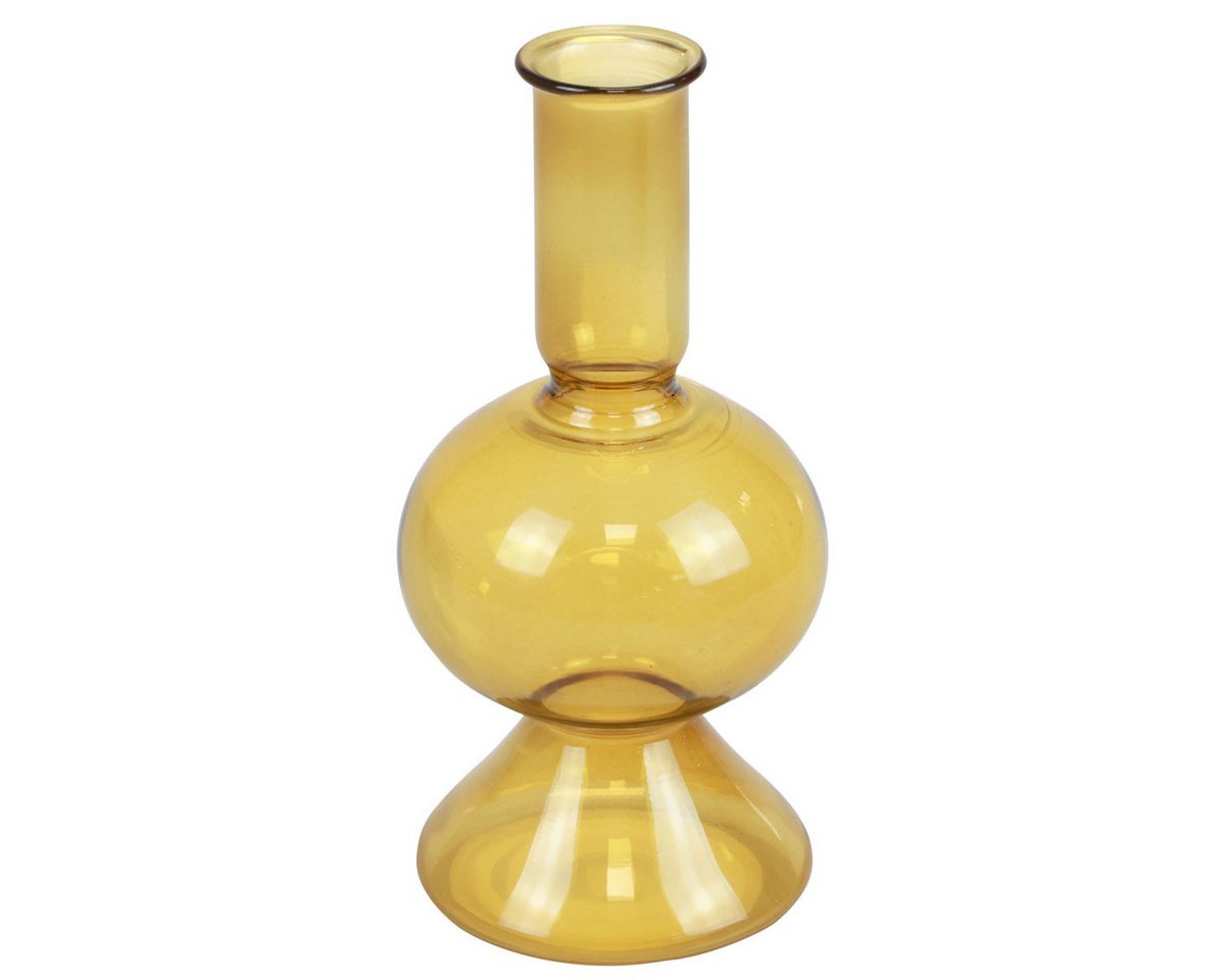 Viana Tischvase Moderne Mini Glasvase Gelb Ø8cm Dekovase Blumenvase Tischdeko Viana Tischvase Moderne Mini Glasvase Gelb Ø8cm Dekovase Blumenvase Tischdeko von Viana