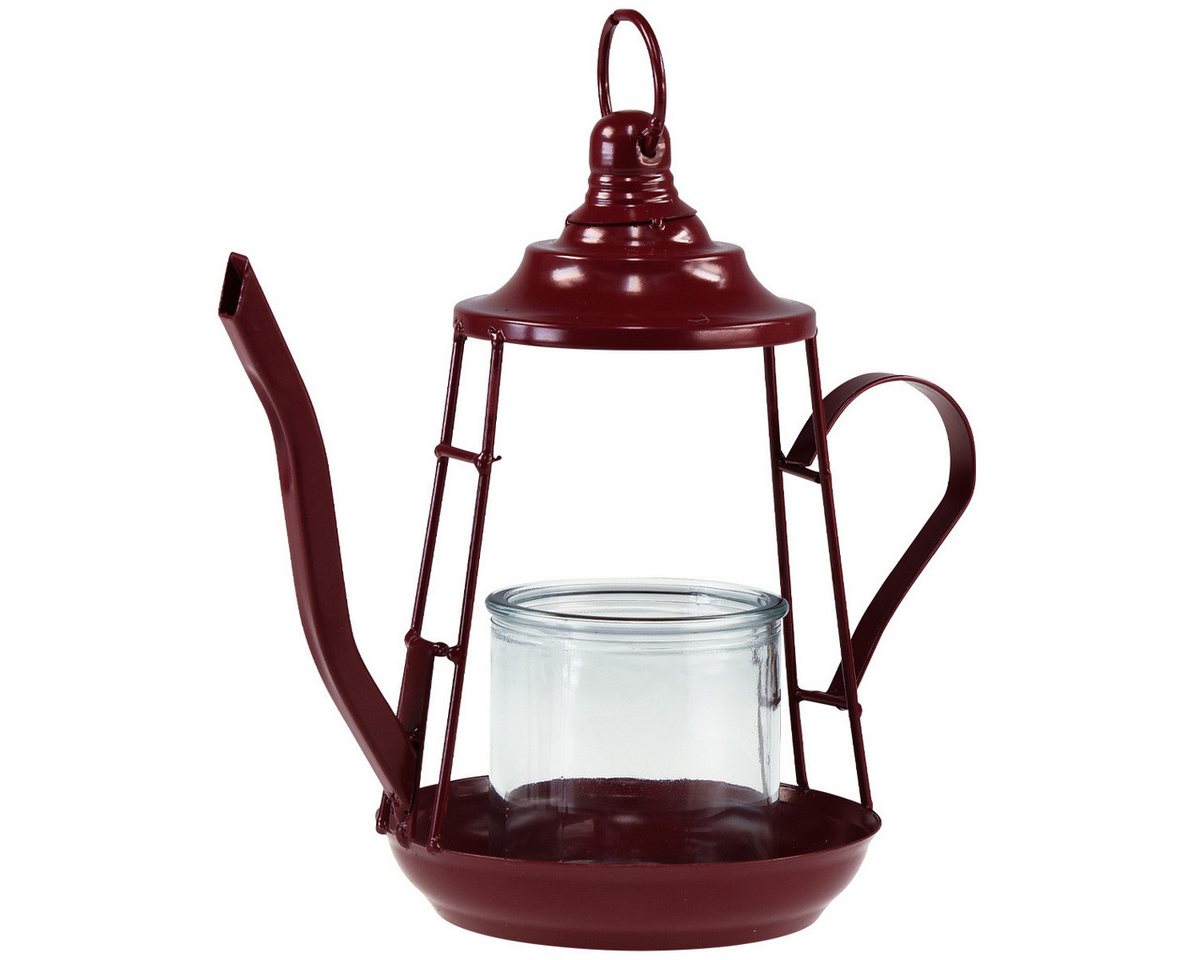 Viana Windlicht Teelichthalter im Vintage Teekannen-Design aus Metall und Glas Viana Windlicht Teelichthalter im Vintage Teekannen-Design aus Metall und Glas von Viana