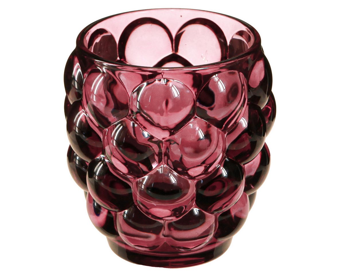 Viana Windlicht Windlicht Berry Glas Deko Teelichthalter Ø9cm H9,5cm Skandi Design von Viana