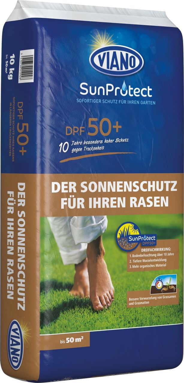 Viano SunProtect Sonnenschutz für den Rasen 10 kg von Viano