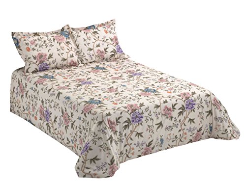 Viantala Trianon 101 Bettwäsche-Set, Baumwolle, Lila Y weiß, 150 Viantala Trianon 101 Bettwäsche-Set, Baumwolle, Lila Y weiß, 150 von Viantala