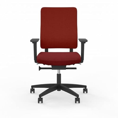 Viasit Drumback Creation, nachhaltiger & ergonomischer Bürostuhl für Zuhause (rot) von Viasit