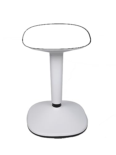 Viasit Younit ergonomischer Hocker, Stehhocker, Stehsitz, Arbeitshocker, Stehsitzhilfe, Sitzhocker für Homeoffice und Büro - Höhenverstellbar (Farbwahl, Gestell telegrau) von Viasit