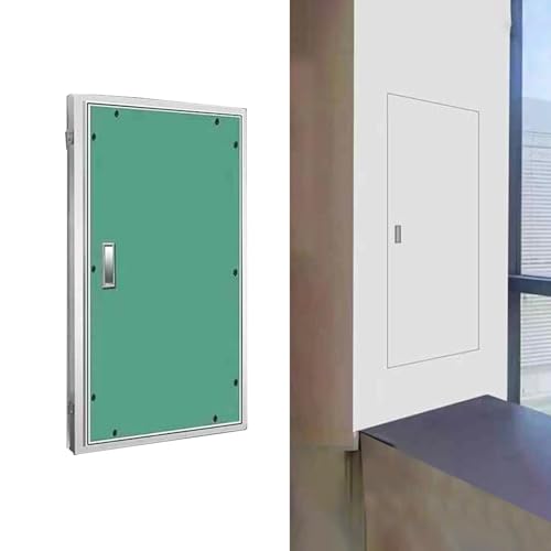 Revisionsklappe Gipskarton-Revisionsklappe mit Griff, Überstreichbare Verdeckte Tür/ Sanitär-Revisionsklappe, 450 X 900 mm, 500 X 900 mm, 550 X 900 mm, 600x900mm Große Gipskarton-Revisionsklappe(30x75 von Vibeo