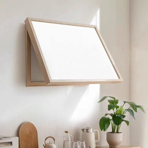 Stromkasten verkleidung DIY-Abdeckung für Versteckte Sicherungskästen, Dekorative Malerei für Stromzählerabdeckung, Klappbarer Sicherungskasten für Den Innenbereich(Wooden Grain A,24x16in/60x40cm) von Vibeo