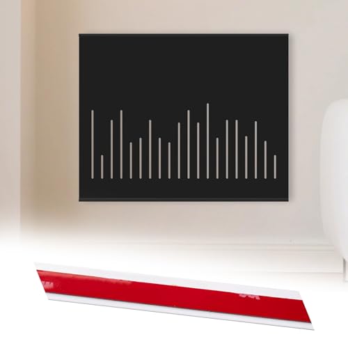 Vibeo Stromkasten verkleidung Atmungsaktive Zählerkastenabdeckung, Selbstklebend, Schiebebarer Sicherungskasten, 40 45 50 60 70 cm, Wandmontierte Sicherungskastenabdeckung(Style F,20x16in/50x40cm) von Vibeo