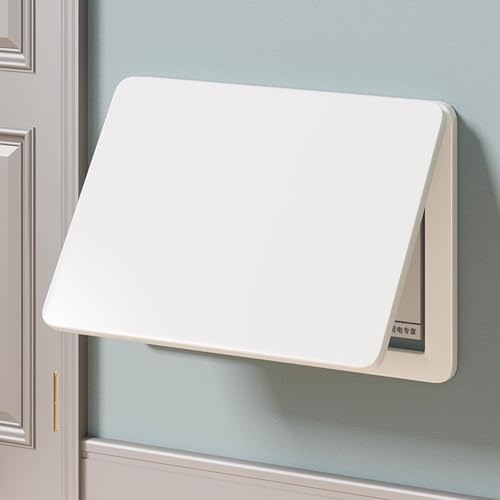 Vibeo Stromkasten verkleidung Dekorative Abdeckung für Sicherungskästen, Weiße, Versteckte Zählerkastenabdeckung, Schalterplatte für Den Innen- und Außenbereich(26x18in/65x45cm) von Vibeo