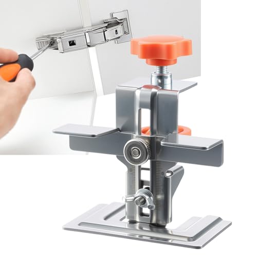 Positionierer für die Schranktürinstallation – verstellbare Vorrichtung zur Schranktürmontage | Handwerkzeuge zur Positionierung aus Edelstahl, einfache Unterstützung und Ausrichtung Positionierer für die Schranktürinstallation – verstellbare Vorrichtung zur Schranktürmontage | Handwerkzeuge zur Positionierung aus Edelstahl, einfache Unterstützung und Ausrichtung von Vibhgtf