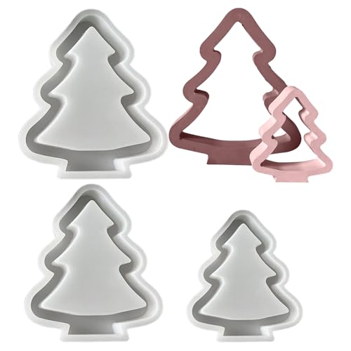 Silikonformen für Partys, Weihnachtsbaumformen für Gips, 3-teiliges Set | Materialien für Seife, Weihnachtsprojekte, Dekorationen, Geschenke, Zuhause Silikonformen für Partys, Weihnachtsbaumformen für Gips, 3-teiliges Set | Materialien für Seife, Weihnachtsprojekte, Dekorationen, Geschenke, Zuhause von Vibhgtf
