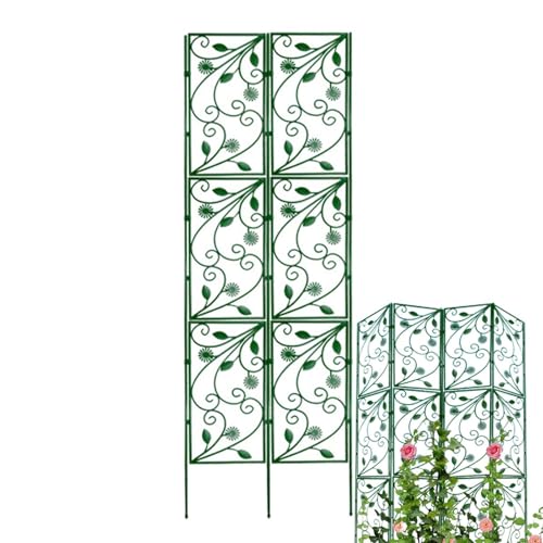 Unterstützung für Kletteranlagen - Klappergarten Rosen zum Klappern - Fasergefäßgefäße für innere Zimmerpflanzen, rosa chinensis rosa für Schrauben, po und faltbar zusammenstellen. Es kann in einem von Vibhgtf