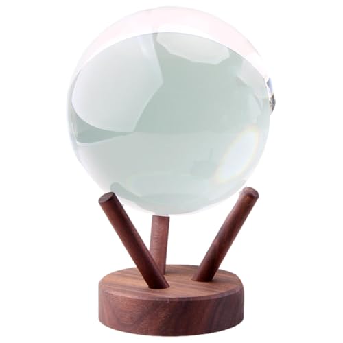 Vibhgtf Glashalter aus Holz – Kugelhalter, Kristallkugelhalter, Pendelhalter, Quarzkugel-Display, dekorative Halterung von Vibhgtf