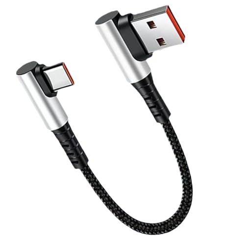 Vibhgtf Typ C Ladekabel - U USB C -Chaserkabel, 90 -Grad -Adapterkabel Kabel Kabel Typ C | Rechtswinkelkabelkabel Für Auto Und Telefon von Vibhgtf